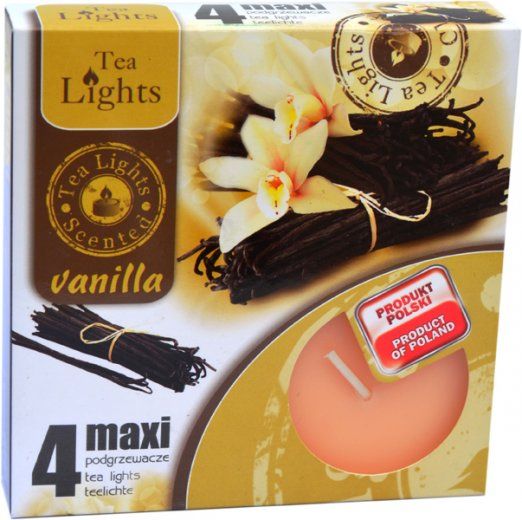 Maxi čajová svíčka - vanilka