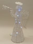 Anděl s LED - vánoční dekorace