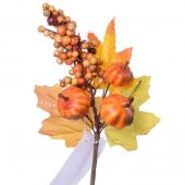 Zápich dýně - podzimní dekorace