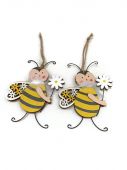 Včela - dřevěná dekorace