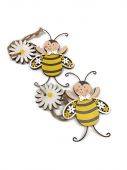 Včela - dřevěná dekorace
