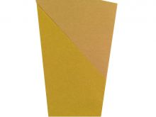 Papírový rukáv - žlutá