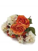  Kytice růže, hortenzie - umělá květina